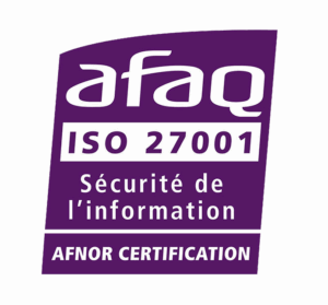 Logo certification ISO 27001